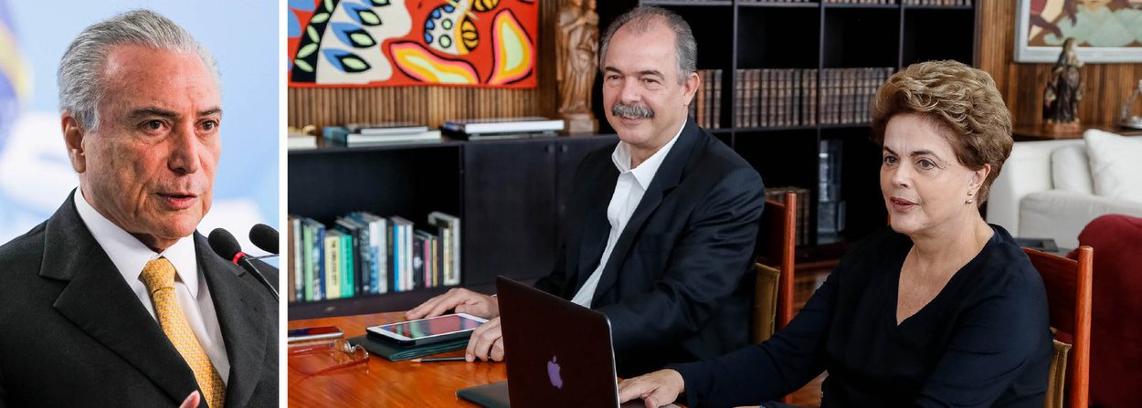 Ao lado do ex-ministro da Educação, Aloizio Mercadante, a presidente eleita Dilma Rousseff listou, em conversa realizada nesta terça (26) com internautas, via Facebook, os dez retrocessos promovidos em pouco mais de dois meses do governo interino de Michel Temer; “É impressionante que, em pouco mais de dois meses, o governo interino e golpista já tenha promovido tantos retrocessos. Não há precedentes na história do Brasil”, afirmou ela; para Dilma, a medida mais impactante é a PEC 241, que prevê um limite para os investimentos em Saúde e Educação pelos próximos 20 anos; Mercadante reforçou a crítica de Dilma: "Isso vai comprometer todo esforço de acesso, de permanência e de evolução na qualidade na educação brasileira. Por tudo isso, nós temos que lutar" (Foto: Valter Lima) Ao lado do ex-ministro da Educação, Aloizio Mercadante, a presidente eleita Dilma Rousseff listou, em conversa realizada nesta terça (26) com internautas, via Facebook, os dez retrocessos promovidos em pouco mais de dois meses do governo interino de Michel Temer; “É impressionante que, em pouco mais de dois meses, o governo interino e golpista já tenha promovido tantos retrocessos. Não há precedentes na história do Brasil”, afirmou ela; para Dilma, a medida mais impactante é a PEC 241, que prevê um limite para os investimentos em Saúde e Educação pelos próximos 20 anos; Mercadante reforçou a crítica de Dilma: "Isso vai comprometer todo esforço de acesso, de permanência e de evolução na qualidade na educação brasileira. Por tudo isso, nós temos que lutar"