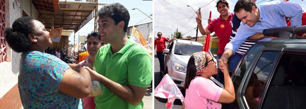Depois de passar todo o primeiro turno nas últimas posições, pesquisa do Instituto Escutec mostra que o deputado Eduardo Braide (PMN) largou na frente no segundo turno com 44,27% das intenções de voto, quatro a mais que Edivaldo Holanda (PDT), que ficou com 40,09%; pesquisa foi contratada pelo jornal O Estado do Maranhão e está registrada no Tribunal Regional Eleitoral (TRE-MA) sob o protocolo MA-03647/2016; foram ouvidos 1.100 eleitores entre os dias 10 e 11 de outubro (Foto: Voney Malta) Depois de passar todo o primeiro turno nas últimas posições, pesquisa do Instituto Escutec mostra que o deputado Eduardo Braide (PMN) largou na frente no segundo turno com 44,27% das intenções de voto, quatro a mais que Edivaldo Holanda (PDT), que ficou com 40,09%; pesquisa foi contratada pelo jornal O Estado do Maranhão e está registrada no Tribunal Regional Eleitoral (TRE-MA) sob o protocolo MA-03647/2016; foram ouvidos 1.100 eleitores entre os dias 10 e 11 de outubro