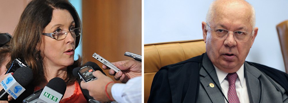 Jornalista Helena Chagas, do site Os Divergentes, acredita, com base no rito dos últimos dias do gabinete do ministro do Supremo Tribunal Federal, que "é bem possível que nos próximos dias, ou até horas, tenhamos nova fase da Lava Jato, desta vez comandada pelo Supremo"; ela lembra que, apesar de o gabinete de Teori Zavascki ser um "bunker antivazamentos", o ministro deferiu uma cautelar na semana passada e expediu um mandado ontem (Foto: Gisele Federicce) Jornalista Helena Chagas, do site Os Divergentes, acredita, com base no rito dos últimos dias do gabinete do ministro do Supremo Tribunal Federal, que "é bem possível que nos próximos dias, ou até horas, tenhamos nova fase da Lava Jato, desta vez comandada pelo Supremo"; ela lembra que, apesar de o gabinete de Teori Zavascki ser um "bunker antivazamentos", o ministro deferiu uma cautelar na semana passada e expediu um mandado ontem
