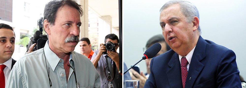 O ex-tesoureiro do PT Delúbio Soares e o pecuarista José Carlos Bumlai participam nesta segunda-feira (27) de uma acareação em consequência de um processo da Operação Lava Jato; Bumlai participará por videoconferência em São Paulo e Delúbio em Curitiba, na Justiça Federal; a acareação foi um pedido da defesa de Delúbio, que nega a versão de Bumlai de que o ex-tesoureiro tenha intermediado um empréstimo de R$ 12 milhões do Banco Schahin para Bumlai (Foto: Leonardo Lucena) O ex-tesoureiro do PT Delúbio Soares e o pecuarista José Carlos Bumlai participam nesta segunda-feira (27) de uma acareação em consequência de um processo da Operação Lava Jato; Bumlai participará por videoconferência em São Paulo e Delúbio em Curitiba, na Justiça Federal; a acareação foi um pedido da defesa de Delúbio, que nega a versão de Bumlai de que o ex-tesoureiro tenha intermediado um empréstimo de R$ 12 milhões do Banco Schahin para Bumlai