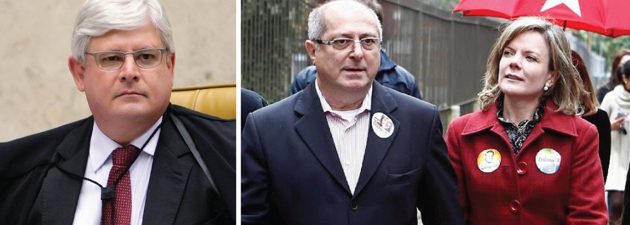 Em manifestação enviada ao Supremo, a Procuradoria Geral da República, comandada por Rodrigo Janot, sustenta que há provas evidentes de crimes; em maio, a senadora Gleisi Hoffmann (PT-PR) e o ex-ministro Paulo Bernardo foram denunciados sob a acusação de receber R$ 1 milhão para campanha da senadora em 2010 e, de acordo com depoimentos de delatores, o valor é oriundo de desvios de contratos da Petrobras (Foto: Gisele Federicce) Em manifestação enviada ao Supremo, a Procuradoria Geral da República, comandada por Rodrigo Janot, sustenta que há provas evidentes de crimes; em maio, a senadora Gleisi Hoffmann (PT-PR) e o ex-ministro Paulo Bernardo foram denunciados sob a acusação de receber R$ 1 milhão para campanha da senadora em 2010 e, de acordo com depoimentos de delatores, o valor é oriundo de desvios de contratos da Petrobras