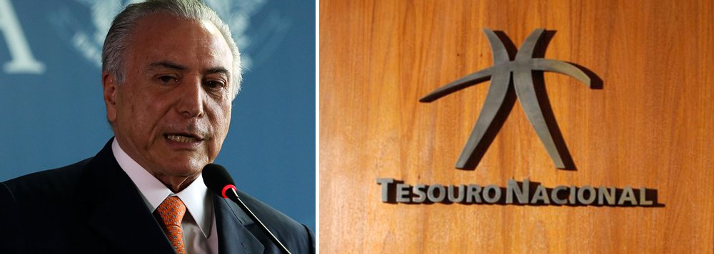 Tesouro nacional informou que a dívida pública federal subiu 2,77% em junho na comparação com maio, chegando a R$ 2,959 trilhões, maior crescimento desde junho de 2015; no mesmo período, a dívida pública mobiliária interna subiu 3,41%, a R$ 2,838 trilhões; o crescimento da dívida pública aconteceu em função da emissão líquida de R$ 62,42 bilhões e pelo pagamento de juros de R$ 31,28 bilhões (Foto: Paulo Emílio) Tesouro nacional informou que a dívida pública federal subiu 2,77% em junho na comparação com maio, chegando a R$ 2,959 trilhões, maior crescimento desde junho de 2015; no mesmo período, a dívida pública mobiliária interna subiu 3,41%, a R$ 2,838 trilhões; o crescimento da dívida pública aconteceu em função da emissão líquida de R$ 62,42 bilhões e pelo pagamento de juros de R$ 31,28 bilhões