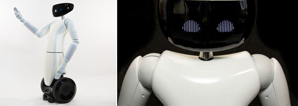 Batizado como R1 - o humanoide pessoal, o projeto do Instituto Italiano de Tecnologia (IIT) poderá ser comercializado a partir de 2017; considerado um verdadeiro mordomo, R1 tem autonomia de três horas e é recarregado através de uma simples tomada (Foto: Gisele Federicce) Batizado como R1 - o humanoide pessoal, o projeto do Instituto Italiano de Tecnologia (IIT) poderá ser comercializado a partir de 2017; considerado um verdadeiro mordomo, R1 tem autonomia de três horas e é recarregado através de uma simples tomada