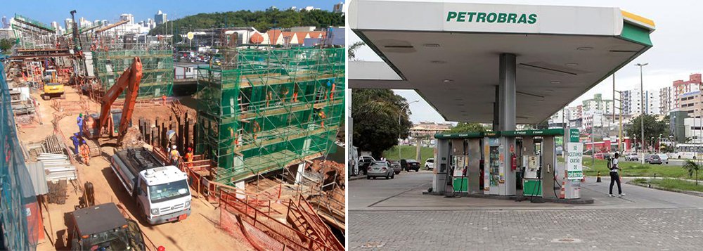 A Linha 2 do metrô de Salvador esbarra numa disputa jurídica na Avenida Paralela; desde 2014, os donos do Posto 3 (Posto Taquipe) se recusam a deixar o canteiro central da avenida, por onde vai passar o metrô; o posto devia ser desativado dia 31 de dezembro de 2014, mas a pedido dos donos, o governo estendeu o prazo para 30 de junho de 2015, de forma amigável, até o limite do cronograma do metrô; porém, quando o novo prazo encerrou, os donos acionaram a Justiça para se manter no local, o que lhes foi garantido em decisão liminar (Foto: Romulo Faro) A Linha 2 do metrô de Salvador esbarra numa disputa jurídica na Avenida Paralela; desde 2014, os donos do Posto 3 (Posto Taquipe) se recusam a deixar o canteiro central da avenida, por onde vai passar o metrô; o posto devia ser desativado dia 31 de dezembro de 2014, mas a pedido dos donos, o governo estendeu o prazo para 30 de junho de 2015, de forma amigável, até o limite do cronograma do metrô; porém, quando o novo prazo encerrou, os donos acionaram a Justiça para se manter no local, o que lhes foi garantido em decisão liminar