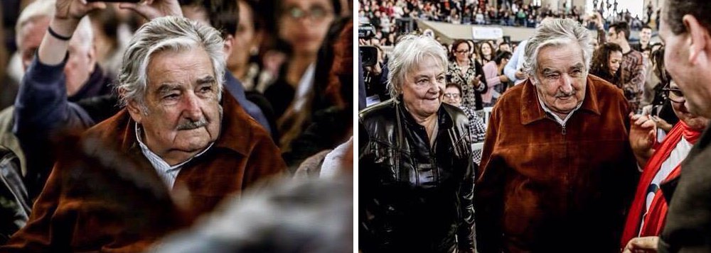 Ex-presidente do Uruguai José "Pepe" Mujica participou nesta quarta-feira 27 do seminário Democracia na América Latina, em Curitiba; ele disse aos jovens que a democracia, para eles, não imporá limites, pois será digital; e defendeu que "essa luta não é pela democracia", mas por "outra civilização"; "O crescimento econômico só se justifica se estiver a serviço do ser humano, de todos os seres humanos", disse ainda (Foto: Gisele Federicce) Ex-presidente do Uruguai José "Pepe" Mujica participou nesta quarta-feira 27 do seminário Democracia na América Latina, em Curitiba; ele disse aos jovens que a democracia, para eles, não imporá limites, pois será digital; e defendeu que "essa luta não é pela democracia", mas por "outra civilização"; "O crescimento econômico só se justifica se estiver a serviço do ser humano, de todos os seres humanos", disse ainda
