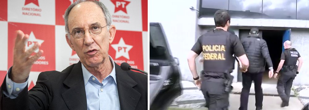 "Foi uma desumanidade inaceitável. A operação não deveria chamar Arquivo X, mas sim Operação Boca de Urna", criticou o presidente do PT, Rui Falcão; ex-ministro Guido Mantega foi preso enquanto acompanhava a mulher, com câncer, em uma cirurgia no Hospital Albert Einstein, em São Paulo; em coletiva, a PF lamentou que a prisão de Mantega tenha ocorrido hoje, mas que "coincidências tristes" acontecem (Foto: Paulo Emílio) "Foi uma desumanidade inaceitável. A operação não deveria chamar Arquivo X, mas sim Operação Boca de Urna", criticou o presidente do PT, Rui Falcão; ex-ministro Guido Mantega foi preso enquanto acompanhava a mulher, com câncer, em uma cirurgia no Hospital Albert Einstein, em São Paulo; em coletiva, a PF lamentou que a prisão de Mantega tenha ocorrido hoje, mas que "coincidências tristes" acontecem