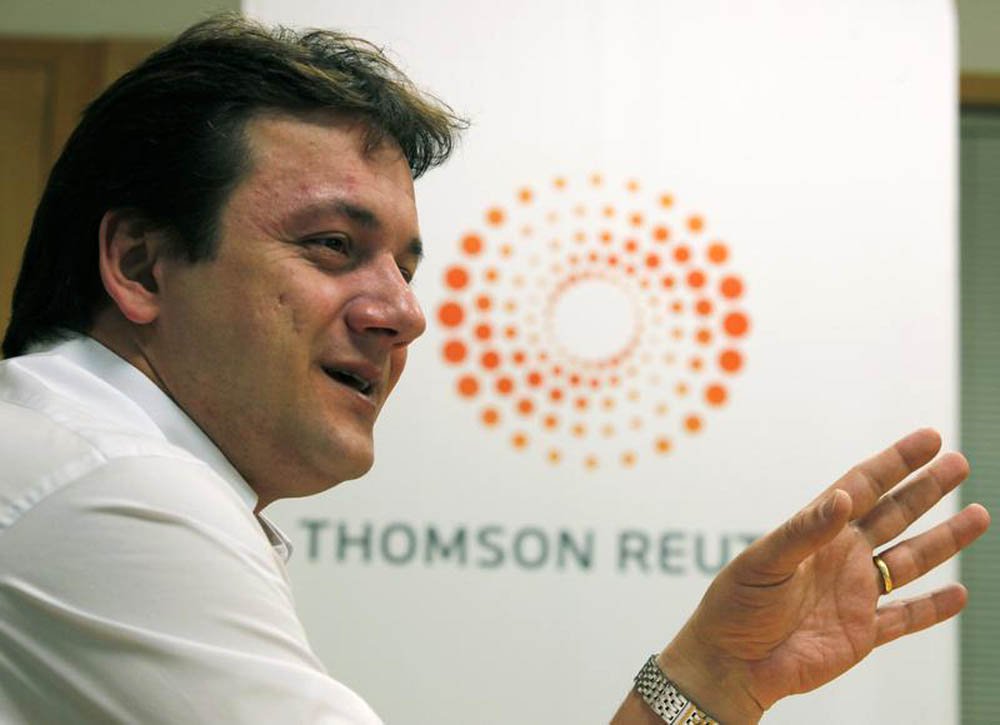 Wesley Batista, presidente-executivo da JBS, fala à Reuters durante o Reuters Latin American Investment Summit em São Paulo em 2011. A eficiência em custos e sinergias decorrentes da integração de mais de uma dúzia de aquisições feitas desde 2007 vão ajud (Foto: Leonardo Attuch) Wesley Batista, presidente-executivo da JBS, fala à Reuters durante o Reuters Latin American Investment Summit em São Paulo em 2011. A eficiência em custos e sinergias decorrentes da integração de mais de uma dúzia de aquisições feitas desde 2007 vão ajud