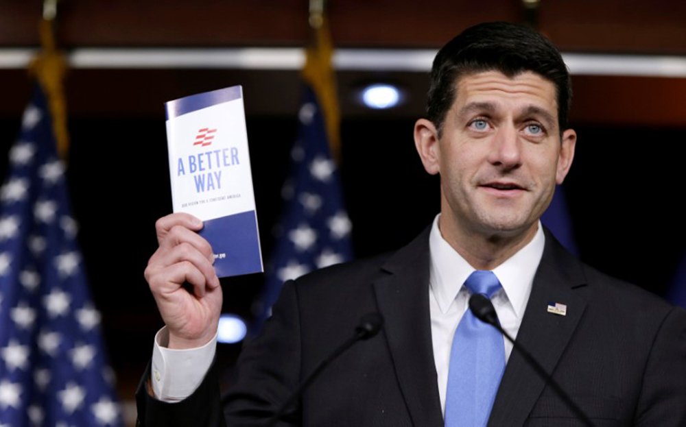 Presidente da Câmara dos Representantes, Paul D. Ryan, integrante do Partido Republicano, fez um duro ataque à candidatura de Donald Trump para presidente dos Estados Unidos e disse que não voltará a fazer campanha em favor de Trump; Ryan afirmou que irá se dedicar a manter o atual domínio do partido no Congresso; quarenta deputados e senadores republicanos anunciaram que não iriam mais apoiar Donald Trump desde que um vídeo, datado de 2005, onde Trump faz referência às mulheres usando palavras vulgares, foi divulgado (Foto: Paulo Emílio) Presidente da Câmara dos Representantes, Paul D. Ryan, integrante do Partido Republicano, fez um duro ataque à candidatura de Donald Trump para presidente dos Estados Unidos e disse que não voltará a fazer campanha em favor de Trump; Ryan afirmou que irá se dedicar a manter o atual domínio do partido no Congresso; quarenta deputados e senadores republicanos anunciaram que não iriam mais apoiar Donald Trump desde que um vídeo, datado de 2005, onde Trump faz referência às mulheres usando palavras vulgares, foi divulgado