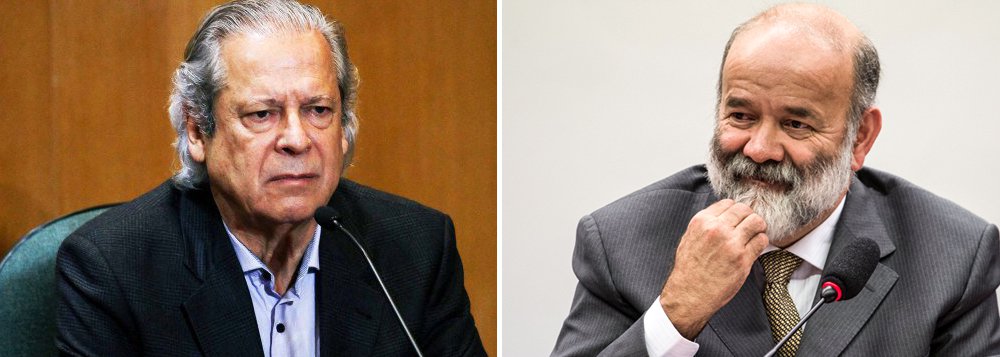 Proposta segue o modelo de leniência feito por empresas, em que assumem crimes e são condenadas a pagar multas; em troca, mantêm a possibilidade de fazer contratos com o governo e seus executivos podem pedir diminuição de pena ou até perdão judicial; "Não sei se foi o Dirceu que pensou nisso, mas ele defende. Pensamos nessa possibilidade e em outras. A ideia é passar uma régua na história do PT, assumir a culpa e fazer com que isso se reflita nas pessoas físicas", disse Roberto Podval, advogado do ex-ministro na Lava Jato; acordo não é consenso no partido; "Não vejo sentido, já que não temos notícia de que políticos do PT agiram para beneficiar empresas em troca de dinheiro e vemos as atividades do Vaccari como legais", disse o deputado Carlos Zarattini (PT-SP) (Foto: Roberta Namour) Proposta segue o modelo de leniência feito por empresas, em que assumem crimes e são condenadas a pagar multas; em troca, mantêm a possibilidade de fazer contratos com o governo e seus executivos podem pedir diminuição de pena ou até perdão judicial; "Não sei se foi o Dirceu que pensou nisso, mas ele defende. Pensamos nessa possibilidade e em outras. A ideia é passar uma régua na história do PT, assumir a culpa e fazer com que isso se reflita nas pessoas físicas", disse Roberto Podval, advogado do ex-ministro na Lava Jato; acordo não é consenso no partido; "Não vejo sentido, já que não temos notícia de que políticos do PT agiram para beneficiar empresas em troca de dinheiro e vemos as atividades do Vaccari como legais", disse o deputado Carlos Zarattini (PT-SP)