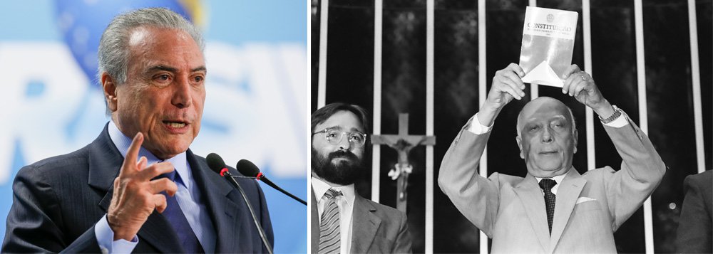 Em mensagem encaminhada ao Congresso Nacional, o presidente Michel Temer pediu a inscrição do nome de Ulysses Guimarães no Livro dos Heróis da Pátria; mensagem foi publicada no Diário Oficial da União desta sexta-feria, 7; guardado no Panteão da Pátria Tancredo Neves, localizado na Praça dos Três Poderes, em Brasília, o livro foi escrito em páginas de aço, contendo os nomes de 45 pessoas; para ser incluído no livro, Ulysses Guimarães precisará ter seu nome aprovado por lei, a ser acatada pelas duas casas legislativas (Foto: Aquiles Lins) Em mensagem encaminhada ao Congresso Nacional, o presidente Michel Temer pediu a inscrição do nome de Ulysses Guimarães no Livro dos Heróis da Pátria; mensagem foi publicada no Diário Oficial da União desta sexta-feria, 7; guardado no Panteão da Pátria Tancredo Neves, localizado na Praça dos Três Poderes, em Brasília, o livro foi escrito em páginas de aço, contendo os nomes de 45 pessoas; para ser incluído no livro, Ulysses Guimarães precisará ter seu nome aprovado por lei, a ser acatada pelas duas casas legislativas