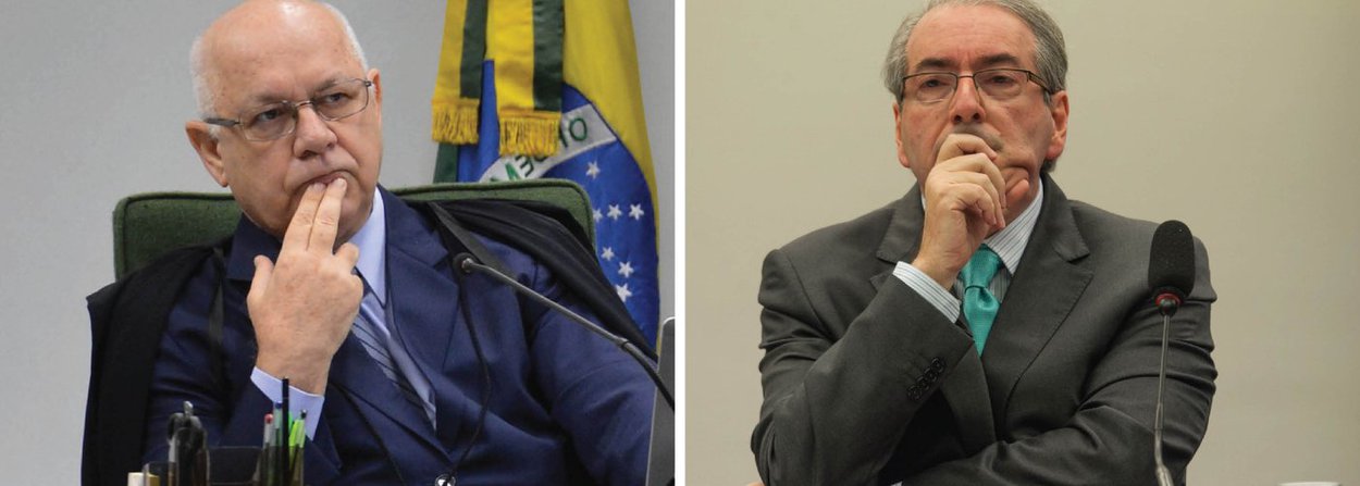 Na noite dessa terça-feira, 14, o ministro Teori Zavascki, relator da Lava Jato no STF, negou os três pedidos de prisão para Renan Calheiros, Romero Jucá e José Sarney (no caso de Sarney, pelo fato de ele já ter mais de 80 anos, a prisão teria caráter domiciliar); ministro argumentou que não considerou as provas apontadas pelo procurador-geral como suficientes para justificar as prisões; Teori, entretanto, ainda não se pronunciou em relação ao pedido de prisão preventiva de Eduardo Cunha (Foto: Aquiles Lins) Na noite dessa terça-feira, 14, o ministro Teori Zavascki, relator da Lava Jato no STF, negou os três pedidos de prisão para Renan Calheiros, Romero Jucá e José Sarney (no caso de Sarney, pelo fato de ele já ter mais de 80 anos, a prisão teria caráter domiciliar); ministro argumentou que não considerou as provas apontadas pelo procurador-geral como suficientes para justificar as prisões; Teori, entretanto, ainda não se pronunciou em relação ao pedido de prisão preventiva de Eduardo Cunha