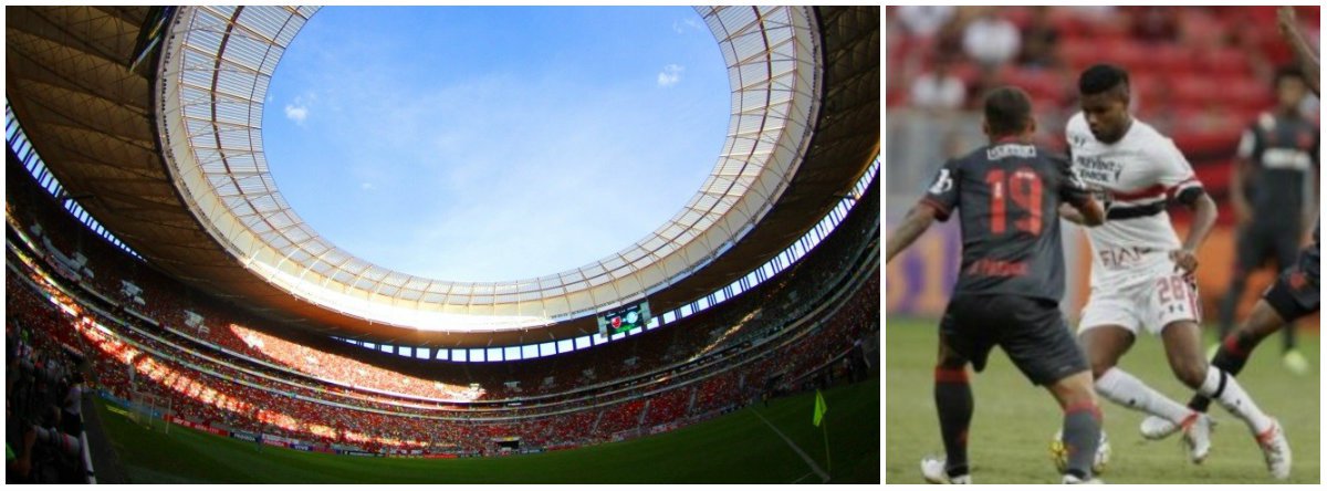 A nona rodada do Campeonato Brasileiro continuou pegando fogo; no Mané Garrincha, Flamengo e São Paulo fizeram uma partida emocionante e empataram em 2 a 2; outro grande destaque das partidas iniciadas às 16h (de Brasília) foi o Corinthians; o Timão bateu o Botafogo por 3 a 1 e entrou no G-4 do Campeonato Brasileiro. O Figueirense triunfou diante do Internacional por 3 a 2; na Ilha do Retiro, o Sport derrotou o Fluminense por 2 a 1, com um gol já aos 45 minutos do segundo tempo (Foto: Leonardo Lucena) A nona rodada do Campeonato Brasileiro continuou pegando fogo; no Mané Garrincha, Flamengo e São Paulo fizeram uma partida emocionante e empataram em 2 a 2; outro grande destaque das partidas iniciadas às 16h (de Brasília) foi o Corinthians; o Timão bateu o Botafogo por 3 a 1 e entrou no G-4 do Campeonato Brasileiro. O Figueirense triunfou diante do Internacional por 3 a 2; na Ilha do Retiro, o Sport derrotou o Fluminense por 2 a 1, com um gol já aos 45 minutos do segundo tempo