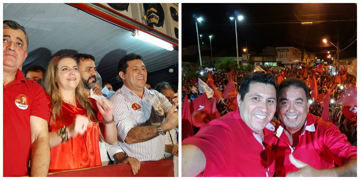 Neste fim de semana o presidente estadual do PT, Fco. de Assis Diniz, esteve em sete municípios onde o PT tem candidatura própria e voltou bastante animado com as atividades realizadas. Sobre Fortaleza, De Assis acredita que nesta reta final, a campanha deve crescer e aumentar o engajamento da população, princialmente, daqueles que sentiram, no cotidiano, a diferença que representa um governo do PT. "A vinda do presidente Lula, na próxima quarta-feira, será um momento importante para reforçar a campanha de Luizanne e acredito firmemente que estaremos no segundo turno"
(Foto: Fatima 247) Neste fim de semana o presidente estadual do PT, Fco. de Assis Diniz, esteve em sete municípios onde o PT tem candidatura própria e voltou bastante animado com as atividades realizadas. Sobre Fortaleza, De Assis acredita que nesta reta final, a campanha deve crescer e aumentar o engajamento da população, princialmente, daqueles que sentiram, no cotidiano, a diferença que representa um governo do PT. "A vinda do presidente Lula, na próxima quarta-feira, será um momento importante para reforçar a campanha de Luizanne e acredito firmemente que estaremos no segundo turno"