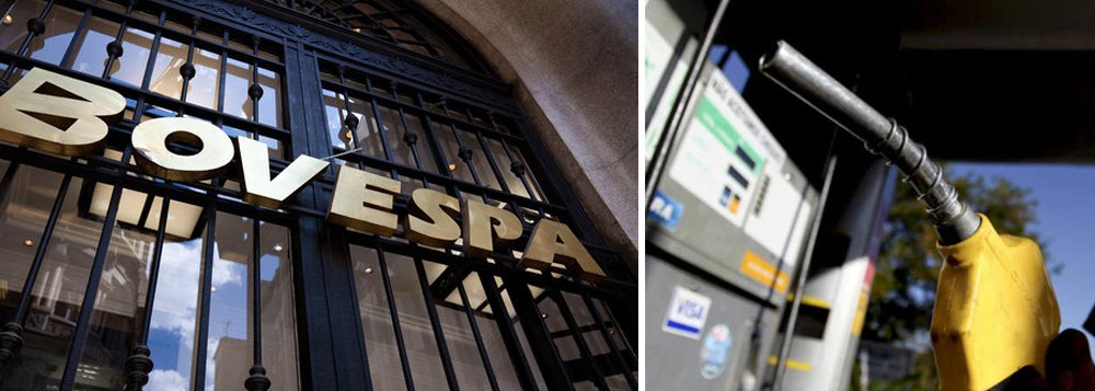 O Ibovespa registra ganhos na sessão desta sexta-feira, em dia de noticiário movimentado após a surpresa positiva com a China e o anúncio de nova política de preços e redução do preço dos combustíveis pela Petrobras; às 10h48, o índice registrava ganhos de 1,46%, a 62.010 pontos, maior patamar desde 3 de setembro de 2014; as ações da Petrobras registram ganhos superiores a 2% com o anúncio de redução do preço de 3,2% na gasolina e de 2,7% nas refinarias (Foto: Gisele Federicce) O Ibovespa registra ganhos na sessão desta sexta-feira, em dia de noticiário movimentado após a surpresa positiva com a China e o anúncio de nova política de preços e redução do preço dos combustíveis pela Petrobras; às 10h48, o índice registrava ganhos de 1,46%, a 62.010 pontos, maior patamar desde 3 de setembro de 2014; as ações da Petrobras registram ganhos superiores a 2% com o anúncio de redução do preço de 3,2% na gasolina e de 2,7% nas refinarias