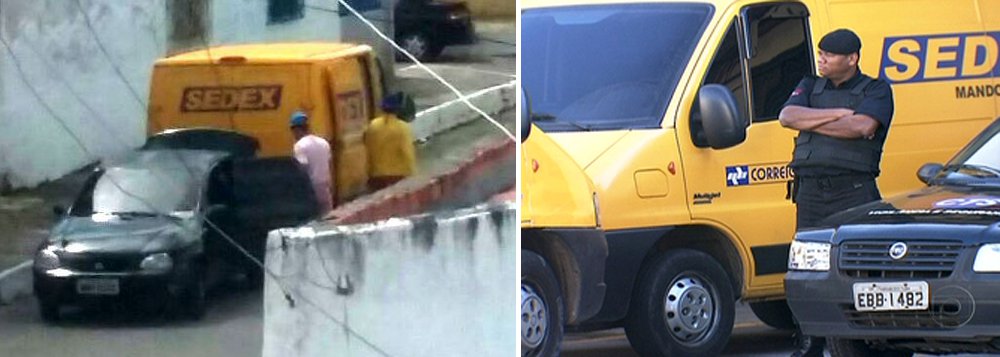O Sindicato dos Trabalhadores na Empresa de Correios e Telégrafos em Alagoas (Sintect/AL) vai pedir a direção da empresa que disponibilize escolta armada durante o trabalho dos carteiros em alguns bairros de Maceió; trabalhadores têm sido vítimas de assaltos e sequestros; os bairros da Ponta Grossa, Trapiche, Vergel do Lago e Prado são considerados os mais perigosos (Foto: Voney Malta) O Sindicato dos Trabalhadores na Empresa de Correios e Telégrafos em Alagoas (Sintect/AL) vai pedir a direção da empresa que disponibilize escolta armada durante o trabalho dos carteiros em alguns bairros de Maceió; trabalhadores têm sido vítimas de assaltos e sequestros; os bairros da Ponta Grossa, Trapiche, Vergel do Lago e Prado são considerados os mais perigosos