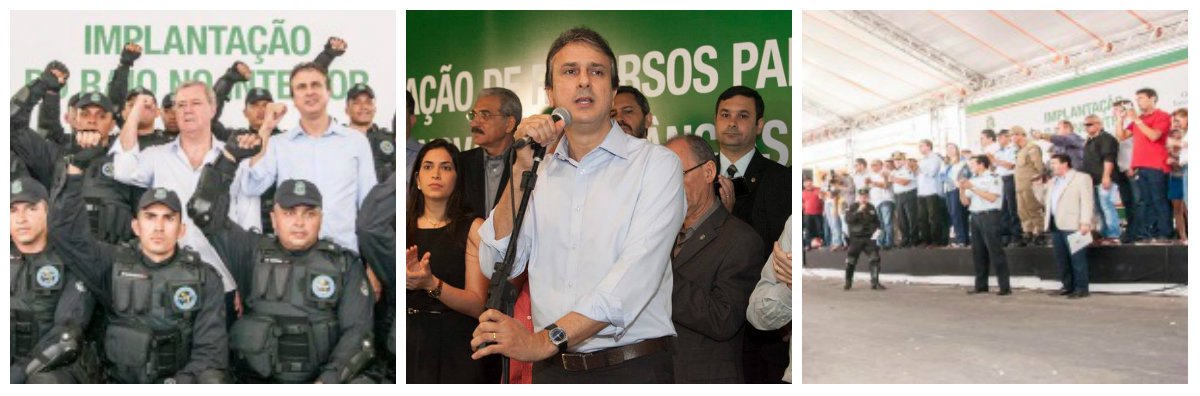O Governo do Ceará implantou, na manhã deste sábado (23), o Batalhão de Policiamento de Rondas de Ações Intensivas e Ostensivas (BPRaio) da Polícia Militar, em Quixadá, no Sertão Central do Ceará. A cidade é o quarto município a receber o policiamento especializado no Estado e faz parte da estratégia de interiorização do BPRaio no Ceará. Na ocasião, o governador Camilo Santana também anunciou mais ações e estrutura para os equipamentos de segurança da região (Foto: Fatima 247) O Governo do Ceará implantou, na manhã deste sábado (23), o Batalhão de Policiamento de Rondas de Ações Intensivas e Ostensivas (BPRaio) da Polícia Militar, em Quixadá, no Sertão Central do Ceará. A cidade é o quarto município a receber o policiamento especializado no Estado e faz parte da estratégia de interiorização do BPRaio no Ceará. Na ocasião, o governador Camilo Santana também anunciou mais ações e estrutura para os equipamentos de segurança da região
