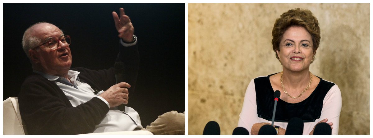 O jornalista Elio Gaspari, um dos mais influentes colunistas da imprensa brasileira, finalmente reconheceu que a presidente Dilma Rousseff está sendo afastada por meio de um golpe; Gaspari se referiu às declarações da senadora Rose de Freitas (PMDB-ES), líder do governo interino que confessou que as "pedaladas" eram mero pretexto para o impeachment, e à tentativa da comissão do impeachment de impedir a perícia do Senado; "Se uma coisa tem o nome de julgamento, ela precisa guardar alguma semelhança com um julgamento, mesmo que a decisão venha a ser política", diz ele; "Dilma Rousseff é ré num processo que respeita regras legais, mas se a convicção prévia dos senadores já está definida na 'tese' da líder do governo, o que rola em Brasília não é um julgamento" (Foto: Leonardo Attuch) O jornalista Elio Gaspari, um dos mais influentes colunistas da imprensa brasileira, finalmente reconheceu que a presidente Dilma Rousseff está sendo afastada por meio de um golpe; Gaspari se referiu às declarações da senadora Rose de Freitas (PMDB-ES), líder do governo interino que confessou que as "pedaladas" eram mero pretexto para o impeachment, e à tentativa da comissão do impeachment de impedir a perícia do Senado; "Se uma coisa tem o nome de julgamento, ela precisa guardar alguma semelhança com um julgamento, mesmo que a decisão venha a ser política", diz ele; "Dilma Rousseff é ré num processo que respeita regras legais, mas se a convicção prévia dos senadores já está definida na 'tese' da líder do governo, o que rola em Brasília não é um julgamento"