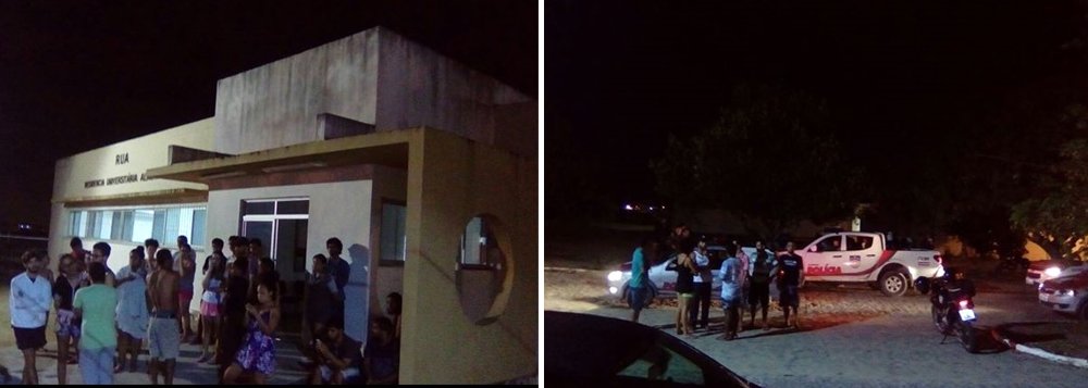 Criminosos armados invadiram a Residência da Universidade Federal de Alagoas (Ufal), renderam e agrediram um vigilante e fugiram com equipamentos eletrônicos; na fuga, os criminosos chegaram a efetuar disparos de arma de fogo para o alto, na tentativa de intimidar estudantes e vigilantes que estavam no campus (Foto: Voney Malta) Criminosos armados invadiram a Residência da Universidade Federal de Alagoas (Ufal), renderam e agrediram um vigilante e fugiram com equipamentos eletrônicos; na fuga, os criminosos chegaram a efetuar disparos de arma de fogo para o alto, na tentativa de intimidar estudantes e vigilantes que estavam no campus
