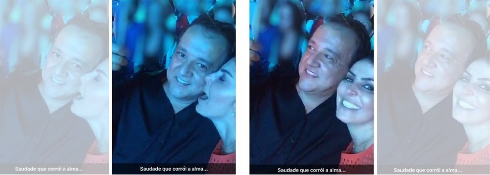 Andressa Mendonça escreveu um post em homenagem a Carlinhos Cachoeira, preso há mais de 20 dias, postou nesta quinta-feira (21), com um vídeo ao lado do marido, durante um show do cantor escocês Rod Stewart; ele cumpre prisão domiciliar em um hotel do Rio de Janeiro (Foto: Roberta Namour) Andressa Mendonça escreveu um post em homenagem a Carlinhos Cachoeira, preso há mais de 20 dias, postou nesta quinta-feira (21), com um vídeo ao lado do marido, durante um show do cantor escocês Rod Stewart; ele cumpre prisão domiciliar em um hotel do Rio de Janeiro
