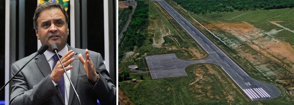 Agência Nacional de Aviação Civil (Anac) homologou o aeroporto de Cláudio, no centro-oeste mineiro, após cinco anos do início do processo; construção do aeródromo foi alvo de investigação por improbidade administrativa por ter sido realizada em terras de familiares do senador Aécio Neves (PSDB) em 2010, quando ele era governador; em 2015, porém, o Ministério Público de Minas Gerais (MPMG) pediu o arquivamento do caso (Foto: Paulo Emílio) Agência Nacional de Aviação Civil (Anac) homologou o aeroporto de Cláudio, no centro-oeste mineiro, após cinco anos do início do processo; construção do aeródromo foi alvo de investigação por improbidade administrativa por ter sido realizada em terras de familiares do senador Aécio Neves (PSDB) em 2010, quando ele era governador; em 2015, porém, o Ministério Público de Minas Gerais (MPMG) pediu o arquivamento do caso