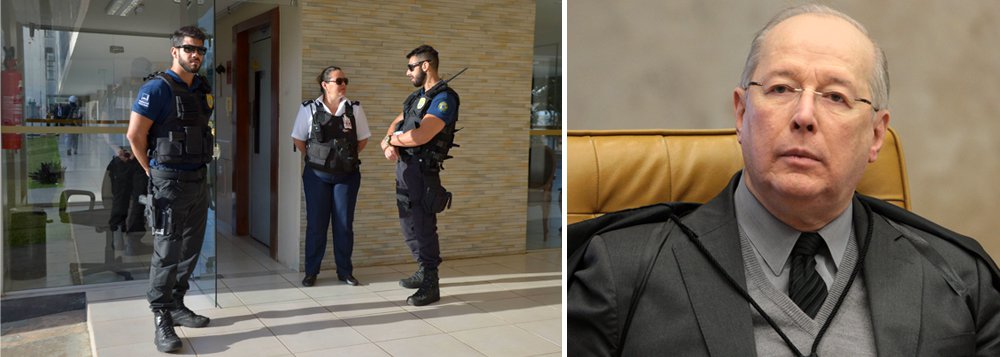 Ministro Celso de Mello, do Supremo Tribunal Federal (STF), questionou nessa sexta-feira, 24, o juiz federal Paulo Bueno de Azevedo, sobre a decisão dele de autorizar a busca e apreensão no apartamento funcional da senadora Gleisi Hoffmann (PT-PR), que resultou na prisão do ex-ministro Paulo Bernardo, marido de Gleisi, no âmbito da operação Custo Brasil; Mello atendeu a um questionamento do presidente do Senado, Renan Calheiros (PMDB-AL), sob alegação de que o imóvel pertence ao Senado e, portanto, o juiz não teria jurisdição para autorizar entrada no local (Foto: Aquiles Lins) Ministro Celso de Mello, do Supremo Tribunal Federal (STF), questionou nessa sexta-feira, 24, o juiz federal Paulo Bueno de Azevedo, sobre a decisão dele de autorizar a busca e apreensão no apartamento funcional da senadora Gleisi Hoffmann (PT-PR), que resultou na prisão do ex-ministro Paulo Bernardo, marido de Gleisi, no âmbito da operação Custo Brasil; Mello atendeu a um questionamento do presidente do Senado, Renan Calheiros (PMDB-AL), sob alegação de que o imóvel pertence ao Senado e, portanto, o juiz não teria jurisdição para autorizar entrada no local