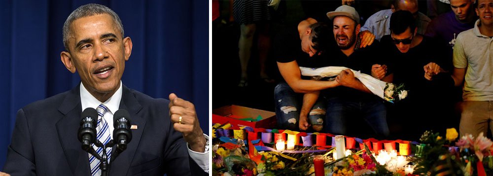 Presidente dos Estados Unidos, Barack Obama, deve visitar Orlando nesta quinta-feira para se encontrar com sobreviventes do massacre em uma boate gay e parentes das 49 vítimas, à medida que autoridades dos EUA analisam se irão acusar ou não a esposa de atirador; visita de Obama a Orlando, acompanhado do vice-presidente, Joe Biden, será a mais recente de uma longa lista de viagens que Obama tem feito para consolar vítimas de assassinatos em massa durante seus sete anos e meio no cargo (Foto: Paulo Emílio) Presidente dos Estados Unidos, Barack Obama, deve visitar Orlando nesta quinta-feira para se encontrar com sobreviventes do massacre em uma boate gay e parentes das 49 vítimas, à medida que autoridades dos EUA analisam se irão acusar ou não a esposa de atirador; visita de Obama a Orlando, acompanhado do vice-presidente, Joe Biden, será a mais recente de uma longa lista de viagens que Obama tem feito para consolar vítimas de assassinatos em massa durante seus sete anos e meio no cargo