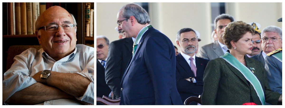 "Depois da provável cassação da Dilma pelo Senado, ainda falta um ato para que se possa dizer que la commedia è finita: a absolvição do Eduardo Cunha", diz o escritor Luis Fernando Verissimo, um dos maiores intelectuais brasileiros; "Pela lógica destes dias, depois da cassação da Dilma, o passo seguinte óbvio seria condecorarem o Eduardo Cunha. Manifestantes: às ruas para pedir justiça para Eduardo Cunha!"; neste fim se semana, Le Monde e New York Times ridicularizam o Brasil; no jornal francês, o impeachment foi chamado de golpe ou farsa; no NYT, Dilma é devorada por ratos; Verissimo faz ainda um lembrete: "evite olhar-se no espelho e descobrir que, nesta ópera, o palhaço somos nós" (Foto: Leonardo Attuch) "Depois da provável cassação da Dilma pelo Senado, ainda falta um ato para que se possa dizer que la commedia è finita: a absolvição do Eduardo Cunha", diz o escritor Luis Fernando Verissimo, um dos maiores intelectuais brasileiros; "Pela lógica destes dias, depois da cassação da Dilma, o passo seguinte óbvio seria condecorarem o Eduardo Cunha. Manifestantes: às ruas para pedir justiça para Eduardo Cunha!"; neste fim se semana, Le Monde e New York Times ridicularizam o Brasil; no jornal francês, o impeachment foi chamado de golpe ou farsa; no NYT, Dilma é devorada por ratos; Verissimo faz ainda um lembrete: "evite olhar-se no espelho e descobrir que, nesta ópera, o palhaço somos nós"