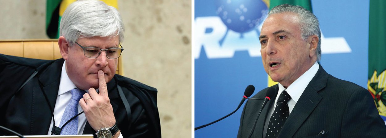 O procurador-geral da República, Rodrigo Janot, estuda a possibilidade de pedir ao Supremo Tribunal Federal a abertura de um inquérito contra o presidente em exercício, Michel Temer, com base na delação premiada do ex-presidente da Transpetro Sérgio Machado; a eventual instauração de um procedimento contra Temer pode esbarrar no fato de que a Constituição determina que o presidente da República não pode ser investigado ou processado por atos anteriores ao mandato vigente (Foto: Valter Lima) O procurador-geral da República, Rodrigo Janot, estuda a possibilidade de pedir ao Supremo Tribunal Federal a abertura de um inquérito contra o presidente em exercício, Michel Temer, com base na delação premiada do ex-presidente da Transpetro Sérgio Machado; a eventual instauração de um procedimento contra Temer pode esbarrar no fato de que a Constituição determina que o presidente da República não pode ser investigado ou processado por atos anteriores ao mandato vigente
