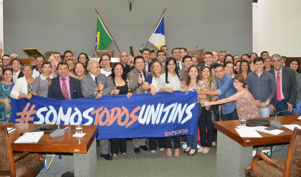Projeto do Governo do Estado que propõe transformar a Fundação Universidade do Tocantins (Unitins) em autarquia foi aprovado com emendas pela Assembleia Legislativa nesta quinta-feira, 23; instituição passa a ser denominada Universidade Estadual do Tocantins (Unitins) e será integra na Administração Indireta do Estado, vinculada à Secretaria Estadual da Educação (Seduc); servidores migrarão do regime da Consolidação das Leis do Trabalho (CLT) para o regime estatutário; nova Unitins terá ainda eleição para o cargo de reitor a partir de 2020 (Foto: Aquiles Lins) Projeto do Governo do Estado que propõe transformar a Fundação Universidade do Tocantins (Unitins) em autarquia foi aprovado com emendas pela Assembleia Legislativa nesta quinta-feira, 23; instituição passa a ser denominada Universidade Estadual do Tocantins (Unitins) e será integra na Administração Indireta do Estado, vinculada à Secretaria Estadual da Educação (Seduc); servidores migrarão do regime da Consolidação das Leis do Trabalho (CLT) para o regime estatutário; nova Unitins terá ainda eleição para o cargo de reitor a partir de 2020