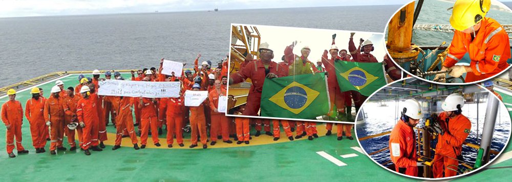 Cúpula da Petrobras e os sindicatos têm travado uma disputa de ideias por apoio dos petroleiros, enquanto a empresa busca evitar uma greve que vem sendo planejada diante do descontentamento com o programa de venda de ativos da companhia e da proposta de reajuste salarial abaixo da inflação; sindicados também trabalham em parceria com outras categorias, com o objetivo de organizar uma greve nacional, contra o governo Michel Temer (Foto: Paulo Emílio) Cúpula da Petrobras e os sindicatos têm travado uma disputa de ideias por apoio dos petroleiros, enquanto a empresa busca evitar uma greve que vem sendo planejada diante do descontentamento com o programa de venda de ativos da companhia e da proposta de reajuste salarial abaixo da inflação; sindicados também trabalham em parceria com outras categorias, com o objetivo de organizar uma greve nacional, contra o governo Michel Temer