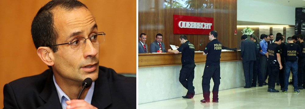Caso feche com o Ministério Público Federal um acordo de delação premiada para mais de 50 executivos, incluindo o ex-presidente Marcelo Odebrecht, a maior empreiteira do Brasil deverá fazer um pedido de desculpas público semelhante ao que fez a Andrade Gutierrez; esta última, porém, fez por determinação do juiz Sérgio Moro, enquanto a Odebrecht faria de forma espontânea (Foto: Gisele Federicce) Caso feche com o Ministério Público Federal um acordo de delação premiada para mais de 50 executivos, incluindo o ex-presidente Marcelo Odebrecht, a maior empreiteira do Brasil deverá fazer um pedido de desculpas público semelhante ao que fez a Andrade Gutierrez; esta última, porém, fez por determinação do juiz Sérgio Moro, enquanto a Odebrecht faria de forma espontânea