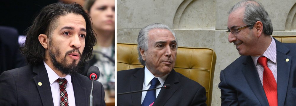 "Será que a prisão de Eduardo Cunha representa o começo do fim do governo Temer ou ele será apenas boi de piranha?", questiona o deputado em vídeo; Jean Wyllys (PSOL-RJ) diz ainda que a prisão de Cunha, determinada nesta quarta-feira 19 pelo juiz Sérgio Moro, foi "tardia e estranha"; "Caiu de podre", afirmou; assista (Foto: Gisele Federicce) "Será que a prisão de Eduardo Cunha representa o começo do fim do governo Temer ou ele será apenas boi de piranha?", questiona o deputado em vídeo; Jean Wyllys (PSOL-RJ) diz ainda que a prisão de Cunha, determinada nesta quarta-feira 19 pelo juiz Sérgio Moro, foi "tardia e estranha"; "Caiu de podre", afirmou; assista