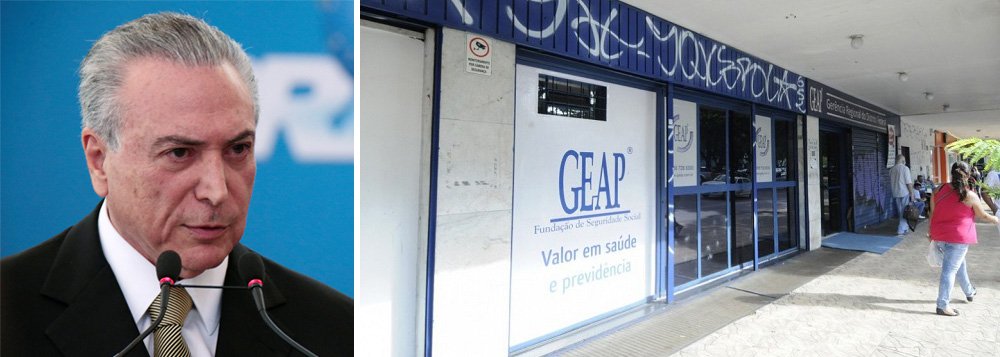 Presidente interino foi atendido na Justiça e destituiu o presidente da empresa, que é privada e gerencia o principal plano de saúde dos servidores federais; Michel Temer pediu ainda a anulação de ato que havia mudado o estatuto de forma a democratizar a gestão administrativa da operadora, possibilitando a eleição de um representante dos beneficiários à presidência do Conselho de Administração; novo presidente demitiu toda a diretoria executiva e assessores da empresa (Foto: Gisele Federicce) Presidente interino foi atendido na Justiça e destituiu o presidente da empresa, que é privada e gerencia o principal plano de saúde dos servidores federais; Michel Temer pediu ainda a anulação de ato que havia mudado o estatuto de forma a democratizar a gestão administrativa da operadora, possibilitando a eleição de um representante dos beneficiários à presidência do Conselho de Administração; novo presidente demitiu toda a diretoria executiva e assessores da empresa