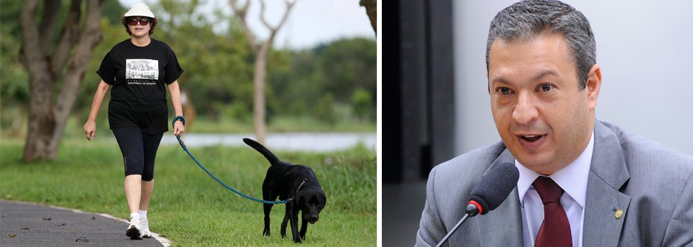 Presidente da Frente Parlamentar Mista em Defesa dos Direitos Animais, deputado Ricardo Izar (PP-SP) anuncia que entrará com uma representação contra Dilma Rousseff junto ao Ministério Público "para que seja esclarecida a morte do cachorro dela, o Nego"; "Ela mandou matar o cachorro, dizendo que ele estava velho e doente. Se isso servisse como desculpa, ela também está velha e doente — e quebrou o Brasil", diz o parlamentar (Foto: Gisele Federicce) Presidente da Frente Parlamentar Mista em Defesa dos Direitos Animais, deputado Ricardo Izar (PP-SP) anuncia que entrará com uma representação contra Dilma Rousseff junto ao Ministério Público "para que seja esclarecida a morte do cachorro dela, o Nego"; "Ela mandou matar o cachorro, dizendo que ele estava velho e doente. Se isso servisse como desculpa, ela também está velha e doente — e quebrou o Brasil", diz o parlamentar