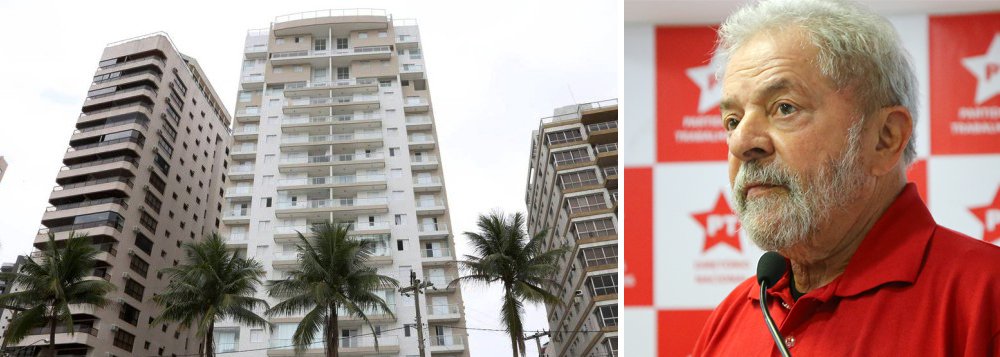 Em texto publicado no Facebook nesta tarde, o ex-presidente reforça que "jamais foi proprietário dele ou sequer dormiu uma noite no suposto apartamento que a Lava-Jato desesperadamente tenta atribuir ao ex-presidente"; "Lula esteve apenas uma vez no edifício, quando sua família avaliava comprar o imóvel", diz o texto; ele também divulga documentos que "desmontam a farsa" da acusação contra ele referente ao apartamento; o Ministério Público denunciou hoje Lula por corrupção e lavagem de dinheiro no caso do triplex do Guarujá (Foto: Gisele Federicce) Em texto publicado no Facebook nesta tarde, o ex-presidente reforça que "jamais foi proprietário dele ou sequer dormiu uma noite no suposto apartamento que a Lava-Jato desesperadamente tenta atribuir ao ex-presidente"; "Lula esteve apenas uma vez no edifício, quando sua família avaliava comprar o imóvel", diz o texto; ele também divulga documentos que "desmontam a farsa" da acusação contra ele referente ao apartamento; o Ministério Público denunciou hoje Lula por corrupção e lavagem de dinheiro no caso do triplex do Guarujá