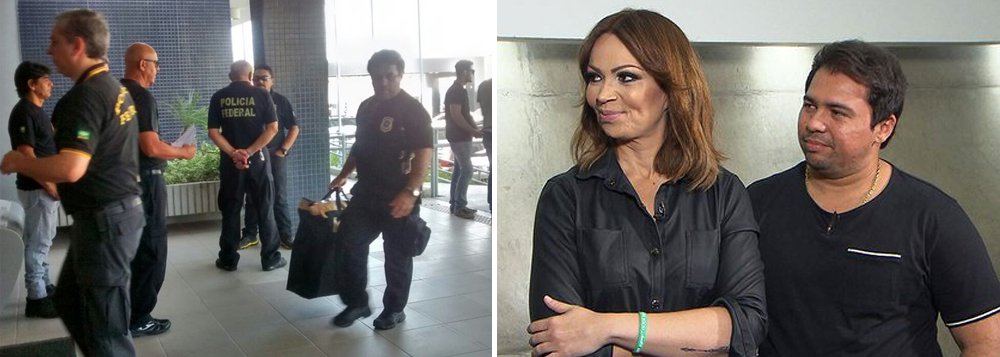 A Polícia Federal do Ceará realiza nesta terça-feira 18 a Operação For All, envolvendo produtoras de bandas de forró, entre elas a A3 Produções, que promove a banda Aviões do Forró, entre outras; os vocalistas da banda prestam depoimento na sede da PF no Estado; a operação, que envolve também a Receita Federal, investiga as produtoras por suposto crime de sonegação fiscal, da ordem de aproximadamente R$ 500 milhões (Foto: Fatima 247) A Polícia Federal do Ceará realiza nesta terça-feira 18 a Operação For All, envolvendo produtoras de bandas de forró, entre elas a A3 Produções, que promove a banda Aviões do Forró, entre outras; os vocalistas da banda prestam depoimento na sede da PF no Estado; a operação, que envolve também a Receita Federal, investiga as produtoras por suposto crime de sonegação fiscal, da ordem de aproximadamente R$ 500 milhões