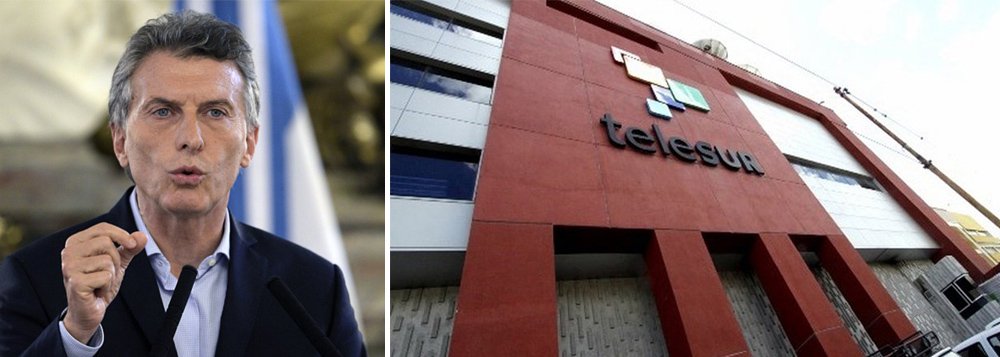 Presidente da Telesur, Patricia Villegas, disse que soube da decisão do governo do presidente da Argentina por meio das notícias dos jornais; "Fez. Macri fez. Agora barras de cores estão no lugar onde estava a Telesur na TV argentina. Seguiremos lutando e exigindo o fim da perseguição e censura contra nosso sinal", escreveu Villegas no Facebook; organizações sociais da Argentina manifestaram repúdio à decisão, que segundo elas, atenta contra milhões de pessoas que escolheram escutar diversas vozes sobre a realidade nacional e internacional (Foto: Aquiles Lins) Presidente da Telesur, Patricia Villegas, disse que soube da decisão do governo do presidente da Argentina por meio das notícias dos jornais; "Fez. Macri fez. Agora barras de cores estão no lugar onde estava a Telesur na TV argentina. Seguiremos lutando e exigindo o fim da perseguição e censura contra nosso sinal", escreveu Villegas no Facebook; organizações sociais da Argentina manifestaram repúdio à decisão, que segundo elas, atenta contra milhões de pessoas que escolheram escutar diversas vozes sobre a realidade nacional e internacional