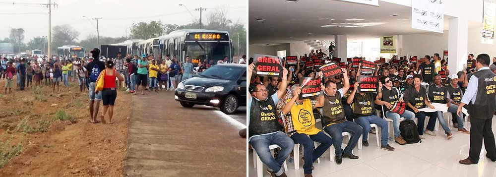 Sindicatos que compõem o movimento grevista e membros do governo estadual marcara para a próxima segunda-feira (19) uma nova reunião entre representantes dos grevistas e o Comitê Gestor do Estado; o presidente do Sindicato dos Servidores Públicos do Tocantins, Cleiton Pinheiro, disse "as sugestões foram captadas pelo governo e eles disseram que vão fazer o exercício com cada pasta para poder na segundafeira trazer para nós novamente aquilo que eles entendem que é possível de se aplicar e aquilo que não for possível, justificar para os sindicatos, e com isso buscar uma nova forma de atuação para poder gerar economicidade do custo da máquina e melhorar a qualidade do serviço" (Foto: Leonardo Lucena) Sindicatos que compõem o movimento grevista e membros do governo estadual marcara para a próxima segunda-feira (19) uma nova reunião entre representantes dos grevistas e o Comitê Gestor do Estado; o presidente do Sindicato dos Servidores Públicos do Tocantins, Cleiton Pinheiro, disse "as sugestões foram captadas pelo governo e eles disseram que vão fazer o exercício com cada pasta para poder na segundafeira trazer para nós novamente aquilo que eles entendem que é possível de se aplicar e aquilo que não for possível, justificar para os sindicatos, e com isso buscar uma nova forma de atuação para poder gerar economicidade do custo da máquina e melhorar a qualidade do serviço"