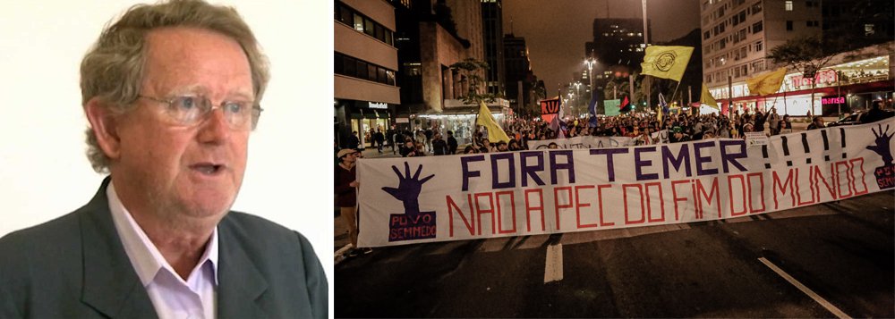 "Entendemos que as propostas de reforma trabalhista e terceirização, reforma do Ensino Médio, reforma da Previdência Social e, sobretudo, a Proposta de Emenda Constitucional, PEC 241/2016, que estabelece teto nos recursos públicos para as políticas sociais, por 20 anos, colocam em risco os direitos sociais do povo brasileiro, sobretudo dos empobrecidos", critica a Conferência Nacional dos Bispos do Brasil (CNBB), em nota assinada por Dom Guilherme Werlang; entidade diz ainda que "não é justo que os pobres paguem essa conta, enquanto outros setores continuam lucrando com a crise" (Foto: Gisele Federicce) "Entendemos que as propostas de reforma trabalhista e terceirização, reforma do Ensino Médio, reforma da Previdência Social e, sobretudo, a Proposta de Emenda Constitucional, PEC 241/2016, que estabelece teto nos recursos públicos para as políticas sociais, por 20 anos, colocam em risco os direitos sociais do povo brasileiro, sobretudo dos empobrecidos", critica a Conferência Nacional dos Bispos do Brasil (CNBB), em nota assinada por Dom Guilherme Werlang; entidade diz ainda que "não é justo que os pobres paguem essa conta, enquanto outros setores continuam lucrando com a crise"