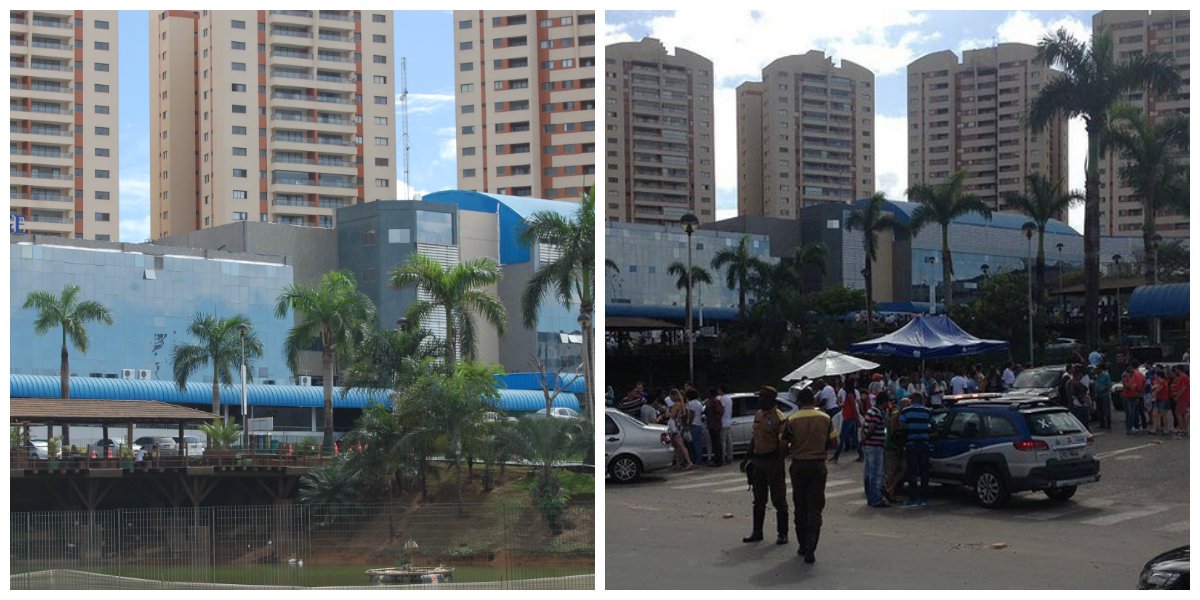 Pouco antes do início do XX Exame da Ordem, pela OAB-BA, marcado para as 13 horas, um homem invadiu o prédio da Unijorge, onde se realizariam as provas, e ameaçou explodir uma bomba. A polícia esvaziou o prédio e negocia a rendição do suspeito, que permanece isolado em uma sala (Foto: Fatima 247) Pouco antes do início do XX Exame da Ordem, pela OAB-BA, marcado para as 13 horas, um homem invadiu o prédio da Unijorge, onde se realizariam as provas, e ameaçou explodir uma bomba. A polícia esvaziou o prédio e negocia a rendição do suspeito, que permanece isolado em uma sala