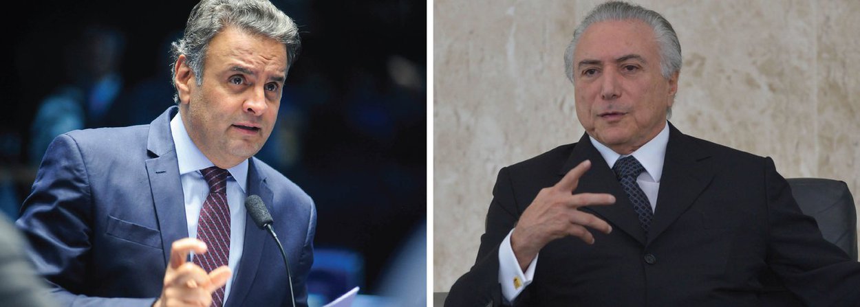 Um dos principais responsáveis pela crise política e econômica, o senador Aécio Neves (PMDB-MG), que jogou o Brasil na fogueira ao incitar o golpe, emitiu seus primeiros sinais de descontentamento com o interino Michel Temer e disse que o apoio do PSDB a ele não é incondicional; parlamentar manifestou preocupação com o que chamou de "sinais trocados" na condução da economia, ao cortar gastos de um lado, mas conceder benefícios de outro; "Ele teve o mérito de montar uma equipe econômica qualificada, mas esses sinais trocados foram o ponto negativo nesse início de governo", disse; "Nós apoiamos o governo Michel por responsabilidade com o País, mas não apoiamos cegamente e fomos nós que alertamos da inconveniência desses sinais e aumentos neste momento", completou (Foto: Gisele Federicce) Um dos principais responsáveis pela crise política e econômica, o senador Aécio Neves (PMDB-MG), que jogou o Brasil na fogueira ao incitar o golpe, emitiu seus primeiros sinais de descontentamento com o interino Michel Temer e disse que o apoio do PSDB a ele não é incondicional; parlamentar manifestou preocupação com o que chamou de "sinais trocados" na condução da economia, ao cortar gastos de um lado, mas conceder benefícios de outro; "Ele teve o mérito de montar uma equipe econômica qualificada, mas esses sinais trocados foram o ponto negativo nesse início de governo", disse; "Nós apoiamos o governo Michel por responsabilidade com o País, mas não apoiamos cegamente e fomos nós que alertamos da inconveniência desses sinais e aumentos neste momento", completou