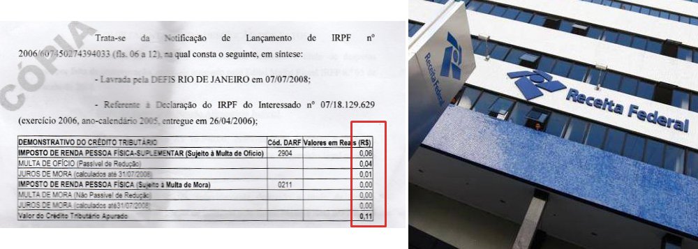 Jornalista Fernando Brito ironiza a "velocíssima decisão" da Receita Federal de cancelar a isenção fiscal do Instituto Lula, apenas 24 horas depois de este ter apresentado suas justificativas e documentos; Brito foi acusado de sonegar R$ 0,06 da Receita, recorreu e apurou-se que a Receita é quem lhe devia, cerca de R$ 6 mil; "Mais quatro anos se passaram e nada de pagarem, até hoje. Agradecerei, penhorado, se a Receita Federal tratar-me com 0,000001% do "rigor" e da 'celeridade' com que trata o cidadão Luis Inácio Lula da Silva", critica
(Foto: Aquiles Lins) Jornalista Fernando Brito ironiza a "velocíssima decisão" da Receita Federal de cancelar a isenção fiscal do Instituto Lula, apenas 24 horas depois de este ter apresentado suas justificativas e documentos; Brito foi acusado de sonegar R$ 0,06 da Receita, recorreu e apurou-se que a Receita é quem lhe devia, cerca de R$ 6 mil; "Mais quatro anos se passaram e nada de pagarem, até hoje. Agradecerei, penhorado, se a Receita Federal tratar-me com 0,000001% do "rigor" e da 'celeridade' com que trata o cidadão Luis Inácio Lula da Silva", critica