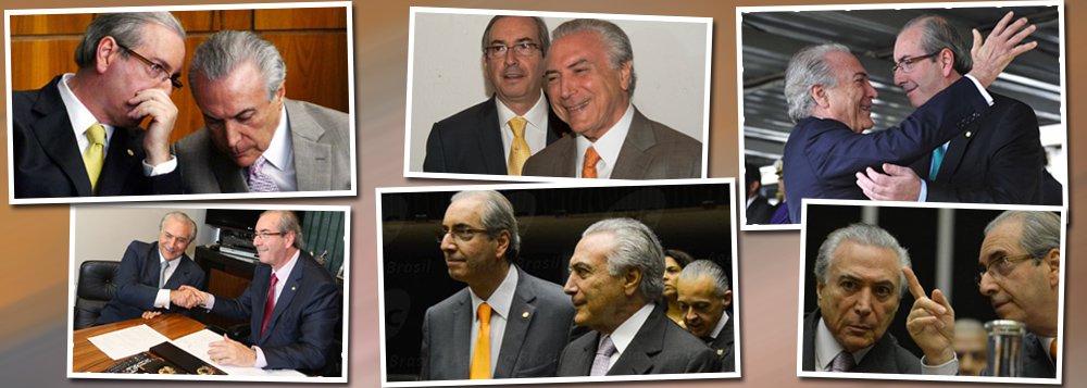 "Temer ajudou a adiar, mais uma vez, o dia de sua degola. Cunha ajudou Temer a remover o caos em que a Câmara mergulhou a partir do dia em que ele foi afastado da presidência, mas não se afastou", escreve Alex Solnik, colunista do 247; "Salvar Cunha da cassação foi o preço que Temer pagou para tirar o bode da sala. O roteiro parece ser o mesmo da renúncia de Renan à presidência do Senado, quando, em 2007, esteve à beira da cassação: eu renuncio e vocês não me cassam", lembra o jornalista, destacando, porém, que a situação era outra e que "quem salvou Renan não se expôs"; "Agora é diferente. Quem salvar Cunha será carimbado como seu cúmplice. Como quem se vê ameaçado com a perda de seu foro privilegiado. Mas tem gente que prefere correr esse risco para evitar um mal maior" (Foto: Alex Solnik) "Temer ajudou a adiar, mais uma vez, o dia de sua degola. Cunha ajudou Temer a remover o caos em que a Câmara mergulhou a partir do dia em que ele foi afastado da presidência, mas não se afastou", escreve Alex Solnik, colunista do 247; "Salvar Cunha da cassação foi o preço que Temer pagou para tirar o bode da sala. O roteiro parece ser o mesmo da renúncia de Renan à presidência do Senado, quando, em 2007, esteve à beira da cassação: eu renuncio e vocês não me cassam", lembra o jornalista, destacando, porém, que a situação era outra e que "quem salvou Renan não se expôs"; "Agora é diferente. Quem salvar Cunha será carimbado como seu cúmplice. Como quem se vê ameaçado com a perda de seu foro privilegiado. Mas tem gente que prefere correr esse risco para evitar um mal maior"