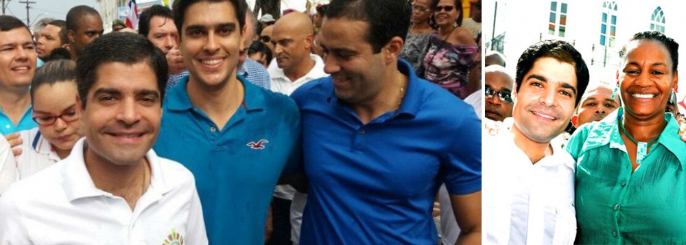 Surfando nas ondas da alta aprovação popular que as pesquisas lhe apontam, o prefeito ACM Neto fez um verdadeiro passeio neste sábado ao longo do cortejo cívico das comemorações pela independência da Bahia, o tradicional Dois de Julho. Às vésperas da eleição, o democrata se dá o luxo de dizer que ainda nem sabe se vai tentar a reeleição em outubro; embora dissesse que "hoje não é dia de falar de política", ACM Neto marcou para segunda-feira (4) o início das conversas com os aliados para escolher o candidato a vice-prefeito na provável chapa encabeçada por ele; as articulações começarão com a atual vice-prefeita, Célia Sacramento (Foto: Romulo Faro) Surfando nas ondas da alta aprovação popular que as pesquisas lhe apontam, o prefeito ACM Neto fez um verdadeiro passeio neste sábado ao longo do cortejo cívico das comemorações pela independência da Bahia, o tradicional Dois de Julho. Às vésperas da eleição, o democrata se dá o luxo de dizer que ainda nem sabe se vai tentar a reeleição em outubro; embora dissesse que "hoje não é dia de falar de política", ACM Neto marcou para segunda-feira (4) o início das conversas com os aliados para escolher o candidato a vice-prefeito na provável chapa encabeçada por ele; as articulações começarão com a atual vice-prefeita, Célia Sacramento
