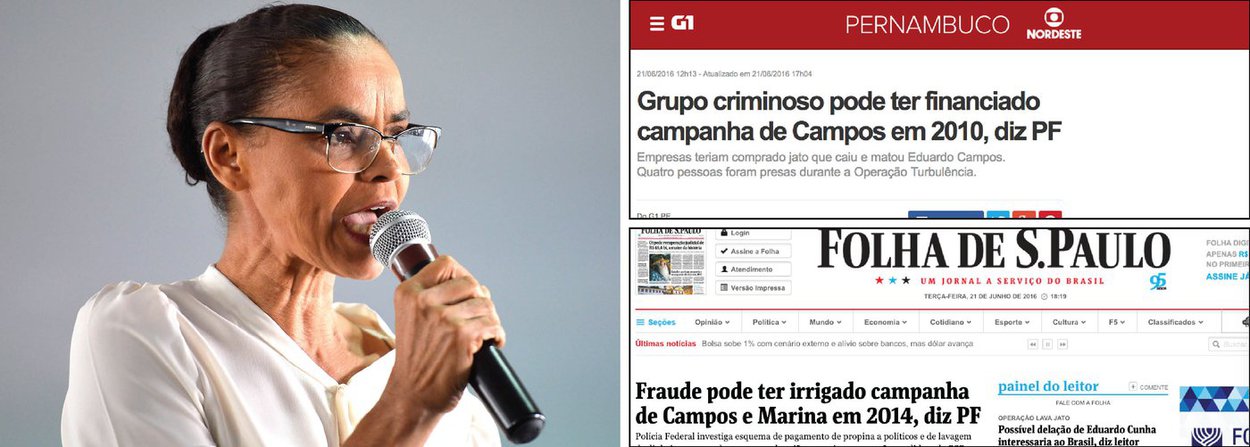 "Com dois anos de atraso, a tragédia do jatinho caído em Santos comprovou, agora para o grande público, que a história da 'nova política' serviu de mote para a aliança oportunista que ela formou com Eduardo Campos", afirma o jornalista Fernando Brito, do Tijolaço; "O infeliz desastre acabou por deixar em escombros a fantasia que construíam de que a ação de ambos era sempre pura, angelical, diferente da de todos os outros", completa (Foto: Gisele Federicce) "Com dois anos de atraso, a tragédia do jatinho caído em Santos comprovou, agora para o grande público, que a história da 'nova política' serviu de mote para a aliança oportunista que ela formou com Eduardo Campos", afirma o jornalista Fernando Brito, do Tijolaço; "O infeliz desastre acabou por deixar em escombros a fantasia que construíam de que a ação de ambos era sempre pura, angelical, diferente da de todos os outros", completa
