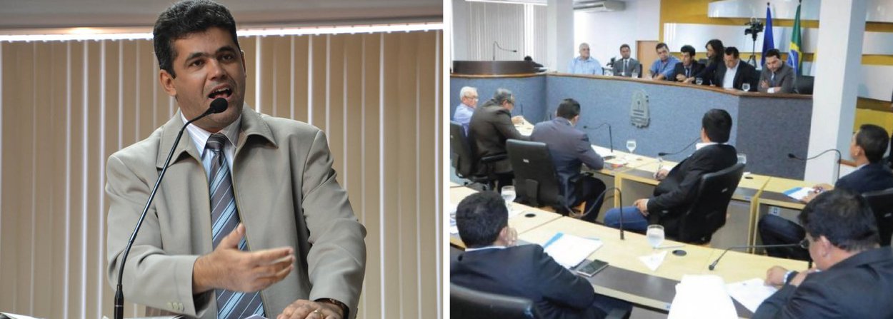 Com a pauta trancada desde o dia 30 de março, os vereadores de Palmas entraram em recesso; de acordo com o vereador, Milton Neris (PP), a pauta estava trancada em função de medidas provisórias de autoria do Poder Executivo que tramitam na Casa de Leis. Só após a apreciação destas matérias é que outros projetos poderão entrar na pauta de votação; a Mesa Diretora da Câmara convocou os parlamentares para uma sessão extraordinária na tarde dessa quinta-feira, mas não houve consenso (Foto: Leonardo Lucena) Com a pauta trancada desde o dia 30 de março, os vereadores de Palmas entraram em recesso; de acordo com o vereador, Milton Neris (PP), a pauta estava trancada em função de medidas provisórias de autoria do Poder Executivo que tramitam na Casa de Leis. Só após a apreciação destas matérias é que outros projetos poderão entrar na pauta de votação; a Mesa Diretora da Câmara convocou os parlamentares para uma sessão extraordinária na tarde dessa quinta-feira, mas não houve consenso