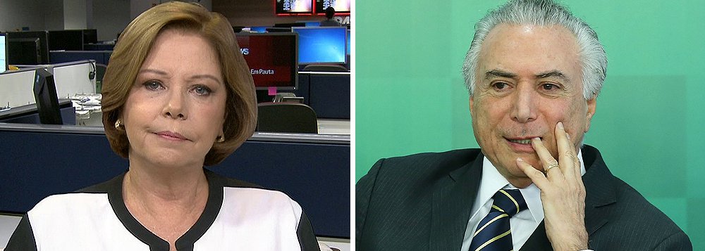 Colunista Eliane Cantanhêde também questiona série de reajustes do interino Michel Temer: “Somando os R$ 50 bilhões que o governo federal deixará de receber dos Estados endividados nestes três anos aos R$ 25 bilhões estimados com o aumento do Judiciário até 2019 e aos R$ 2,1 bilhões ao ano com o reajuste do Bolsa Família, o resultado é: o governo Temer anda muito perdulário para quem chora tanto a falta de dinheiro e o tamanho do rombo fiscal. Sem contar que a prioridade do País é criar emprego para quem não tem, não aumentar o salário dos que já têm” (Foto: Roberta Namour) Colunista Eliane Cantanhêde também questiona série de reajustes do interino Michel Temer: “Somando os R$ 50 bilhões que o governo federal deixará de receber dos Estados endividados nestes três anos aos R$ 25 bilhões estimados com o aumento do Judiciário até 2019 e aos R$ 2,1 bilhões ao ano com o reajuste do Bolsa Família, o resultado é: o governo Temer anda muito perdulário para quem chora tanto a falta de dinheiro e o tamanho do rombo fiscal. Sem contar que a prioridade do País é criar emprego para quem não tem, não aumentar o salário dos que já têm”