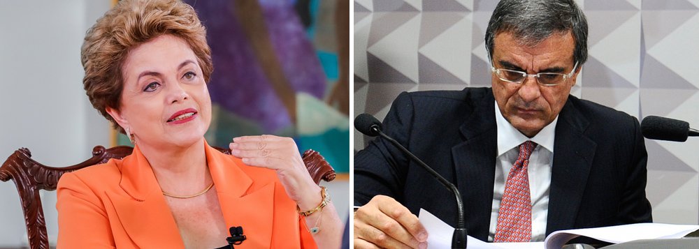 Ex-ministro José Eduardo Cardozo lê depoimento da presidente Dilma Rousseff na comissão do impeachment do Senado; em sua defesa por escrito, Dilma diz: "o que mais dói é perceber que sou vítima de uma farsa jurídica e política"; "Jamais desviei um centavo do patrimônio público para o meu enriquecimento pessoal ou de terceiros", afirmou ainda a presidente; após a leitura da defesa, a comissão só voltará a se reunir no dia 2 de agosto, para ouvir a leitura do relatório do senador Antonio Anastasia (PSDB-MG); etapa de produção de provas foi encerrada; confira a íntegra do documento (Foto: Gisele Federicce) Ex-ministro José Eduardo Cardozo lê depoimento da presidente Dilma Rousseff na comissão do impeachment do Senado; em sua defesa por escrito, Dilma diz: "o que mais dói é perceber que sou vítima de uma farsa jurídica e política"; "Jamais desviei um centavo do patrimônio público para o meu enriquecimento pessoal ou de terceiros", afirmou ainda a presidente; após a leitura da defesa, a comissão só voltará a se reunir no dia 2 de agosto, para ouvir a leitura do relatório do senador Antonio Anastasia (PSDB-MG); etapa de produção de provas foi encerrada; confira a íntegra do documento