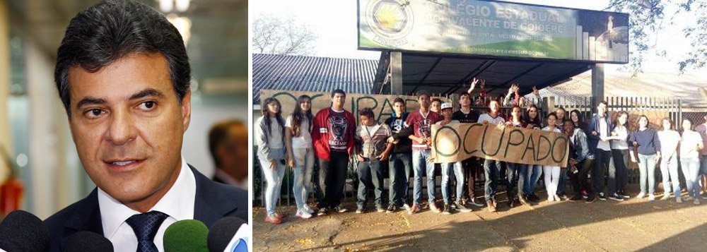 Coordenador-geral da Defensoria, Geraldo da Silva disse que a reintegração de posse das escolas de São José dos Pinhais, na Grande Curitiba, foi suspensa pelo TJ-PR, após a Defensoria ingressar com Agravo de Instrumento, em virtude de iminente dano a direitos dos estudantes; “Não se trata de emitir juízo de valor, mas o que a Defensoria propõe é que o diálogo resolva o impasse, nunca a violência policial”; no Paraná, o número de escolas ocupadas contra a MP do Ensino Médio passa de 300; estudantes gravaram um vídeo chamando o governador Beto Richa (PSDB) de "corrupto e ladrão" após ele acusar o movimento de ser politizado; professores também protestam e fazem greve (Foto: Leonardo Lucena) Coordenador-geral da Defensoria, Geraldo da Silva disse que a reintegração de posse das escolas de São José dos Pinhais, na Grande Curitiba, foi suspensa pelo TJ-PR, após a Defensoria ingressar com Agravo de Instrumento, em virtude de iminente dano a direitos dos estudantes; “Não se trata de emitir juízo de valor, mas o que a Defensoria propõe é que o diálogo resolva o impasse, nunca a violência policial”; no Paraná, o número de escolas ocupadas contra a MP do Ensino Médio passa de 300; estudantes gravaram um vídeo chamando o governador Beto Richa (PSDB) de "corrupto e ladrão" após ele acusar o movimento de ser politizado; professores também protestam e fazem greve