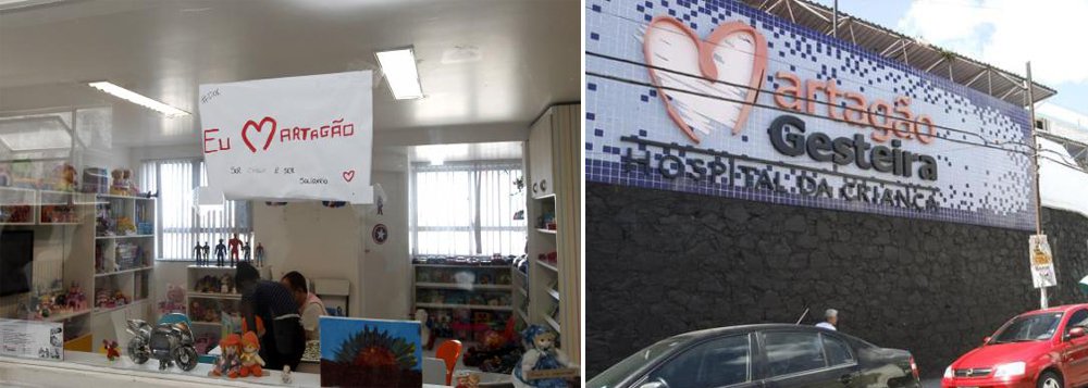 Com dívidas de aproximadamente R$ 25 milhões, o hospital filantrópico infantil Martagão Gesteira, em Salvador, anunciou redução e suspensão de procedimentos a partir de agosto; anúncio foi feito pela própria instituição, que enviou um ofício às secretarias de Saúde da Bahia e de Salvador, pedindo posicionamento sobre o acesso dos pacientes à rede pública e acompanhamento do Ministério Público Estadual durante o processo de transferência das crianças que necessitam de atendimento; 'É triste, mas tentamos evitar essa situação. A gente fica muito sentido porque as crianças são muito carentes', diz o comunicado (Foto: Romulo Faro) Com dívidas de aproximadamente R$ 25 milhões, o hospital filantrópico infantil Martagão Gesteira, em Salvador, anunciou redução e suspensão de procedimentos a partir de agosto; anúncio foi feito pela própria instituição, que enviou um ofício às secretarias de Saúde da Bahia e de Salvador, pedindo posicionamento sobre o acesso dos pacientes à rede pública e acompanhamento do Ministério Público Estadual durante o processo de transferência das crianças que necessitam de atendimento; 'É triste, mas tentamos evitar essa situação. A gente fica muito sentido porque as crianças são muito carentes', diz o comunicado